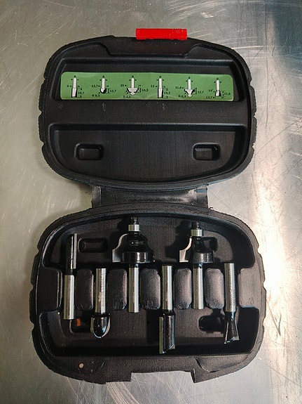 Jyrsinteräsarja Bosch 6-osainen HM 8mm