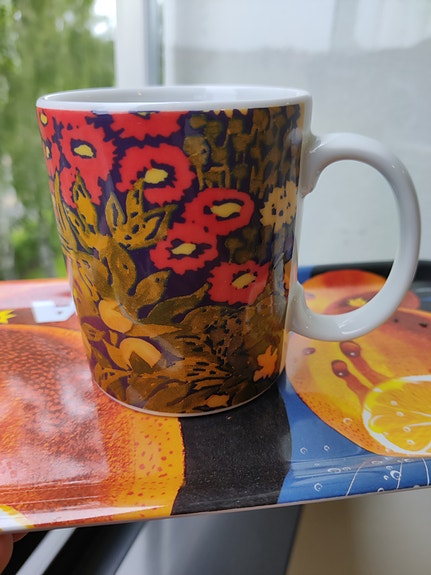 Marimekko Kristiina Isola 1997 "Puutarha" muki