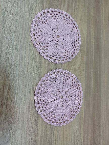 Matot nukkekotiin 0,20€/kpl, halkaisija 10cm.