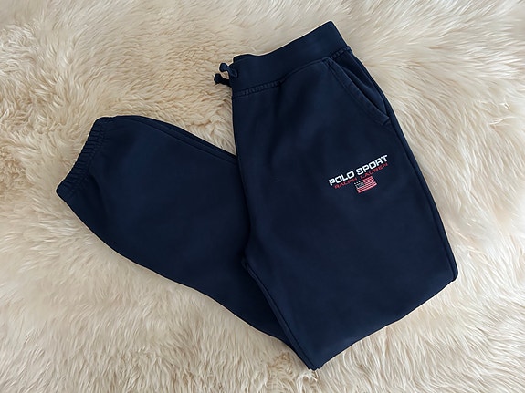 Polo Ralph Lauren Polo Sport collegehousut koko 152 sininen unisex