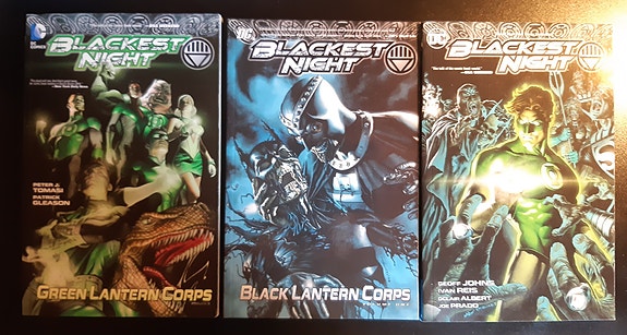 Blackest Night x 3 Paperback