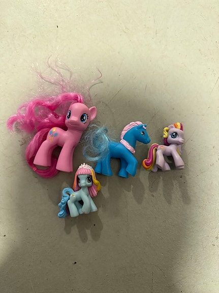 My Little Pony ponifiguurit 4 kpl