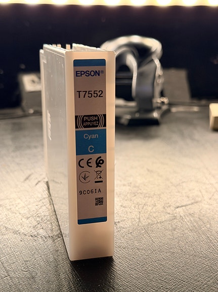Epson T7552 Cyan mustepatruuna – uusi