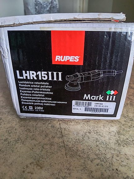RUPES LHR15 Mark III + RUPES LHR75E + Tokya kiillotuskonepaketti