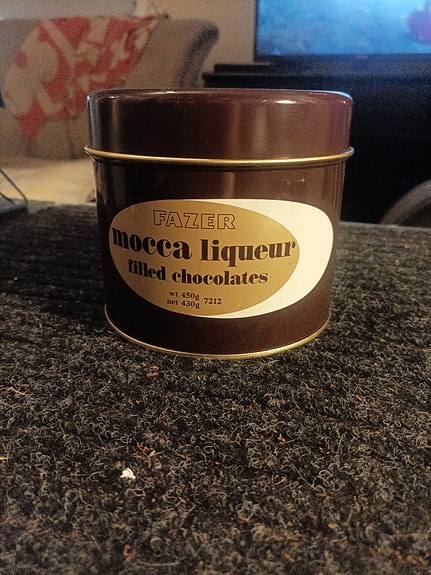 Fazer Mocca Liqueur -peltipurkki