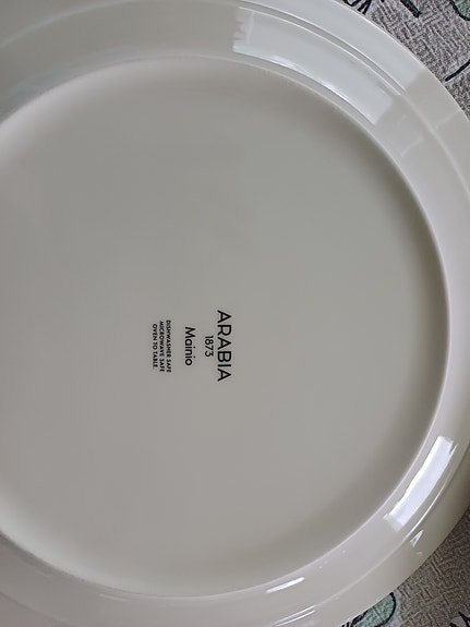 Arabia mainio ruokalautanen