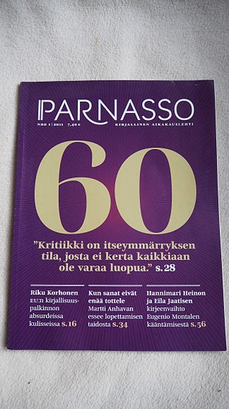 PARNASSO 1/2011, uudenveroinen