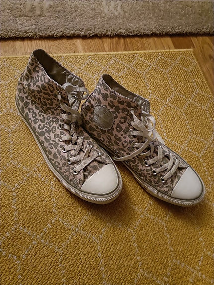 Converse leopardikuvioiset tennarit koko 41