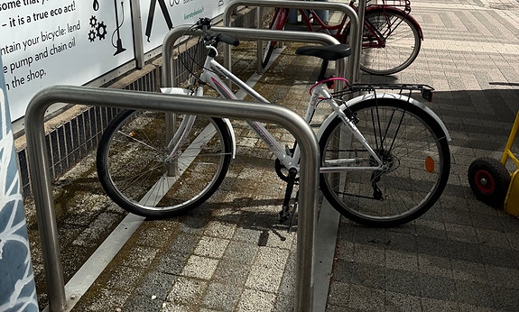 Raleigh pyörä.