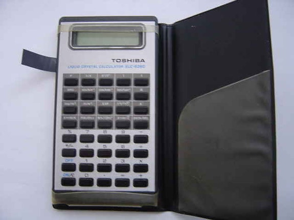 Funktiolaskin Toshiba SLC 8260