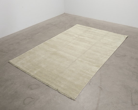 Rugvista Handloom Fringes matto 200 x 300 cm vaaleanvihreä