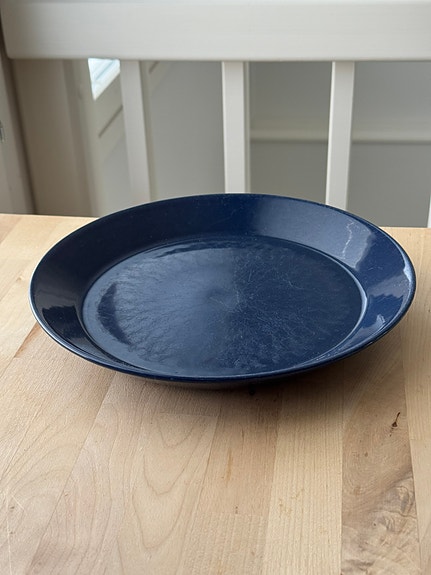 4 kpl Arabia Teema siniset lautaset 23 cm