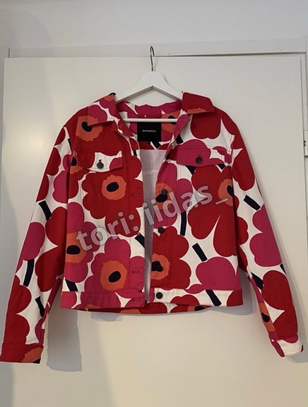 Marimekko Sarpio Pieni Unikko 2 farkkutakki
