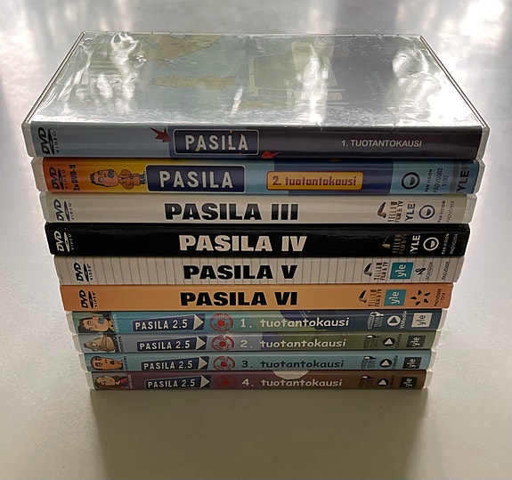 Pasila (kaudet 1-6) + Pasila Spin-Off (kaudet 1-4)