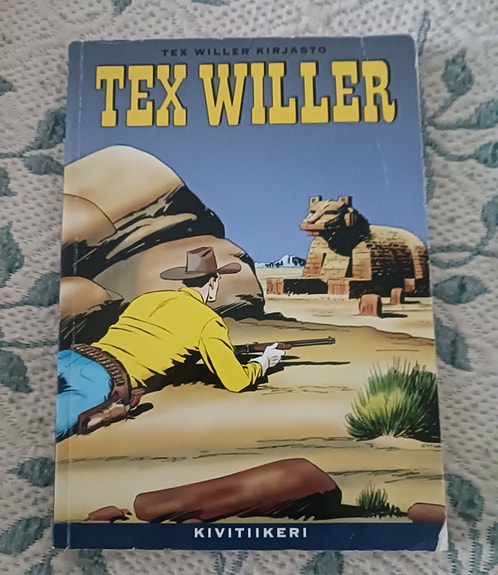 Tex Willer - Kirjasto Kivitiikeri sarjakuva-albumi
