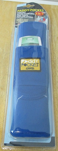 Lampa Paddy Pocket Safety Belt Blue Comforter Phone Pocket 1 turvavyön pehmuste