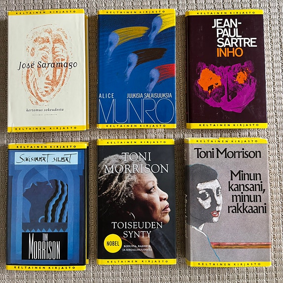 Tammen Keltainen kirjasto kirjoja
