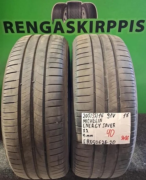 205/55R16 Michelin Energy Saver 91V kesärenkaat