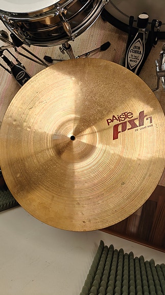 Paiste pst7 20" light ride