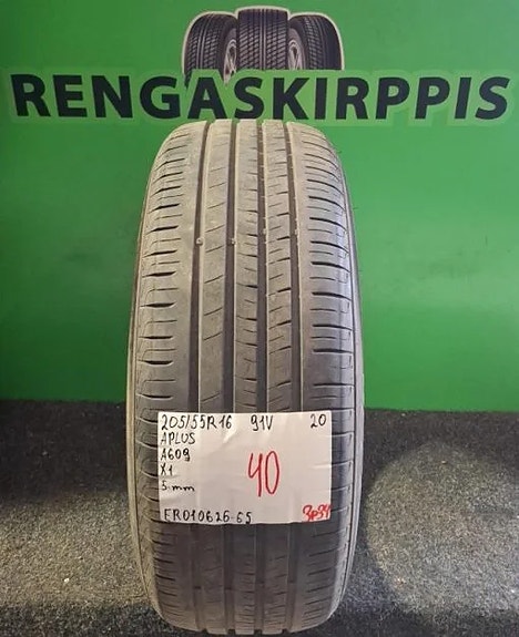 205/55R16 Aplus A609 91V kesärengas