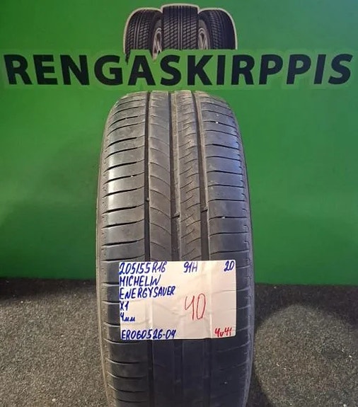 205/55R16 Michelin Energy Saver 91H kesärengas