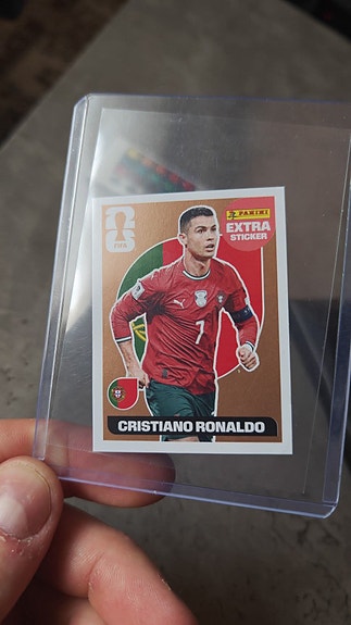 Panini Cristiano Ronaldo Tarra