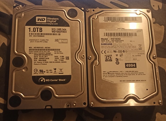 Kovalevyt 1TB 3.5