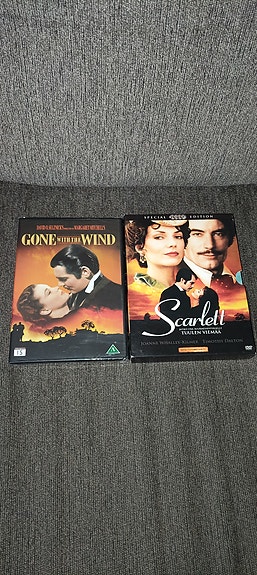 Tuulen viemää ja Scarlett Tv-sarjat dvd