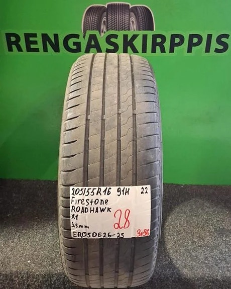 205/55R16 Firestone Roadhawk 91H kesärengas