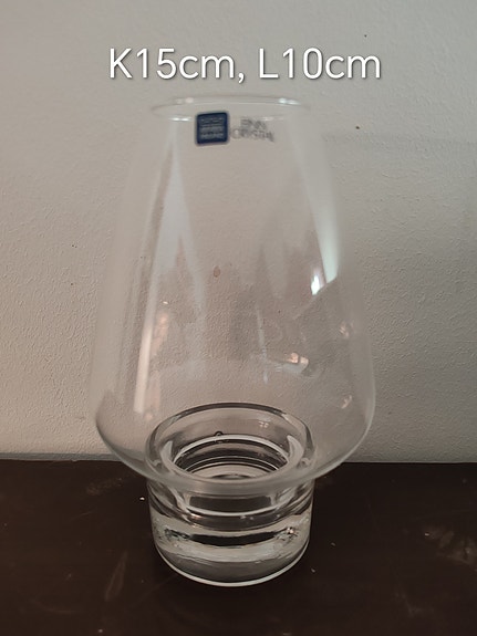Arabia Finn Crystal kynttilälyhty
