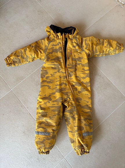 Polarn O. Pyret haalari koko 98 keltainen unisex