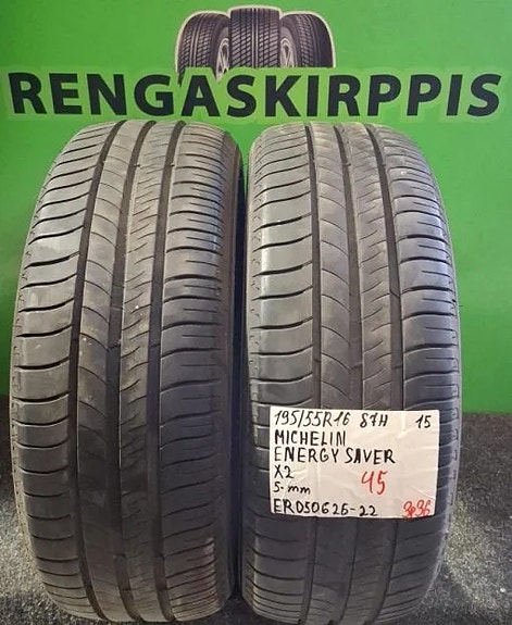 195/55R16 Michelin Energy Saver 87H kesärenkaat