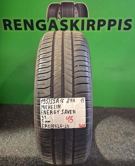 195/55R16 Michelin Energy Saver 87H kesärengas