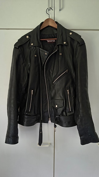 Rotsi / biker nahkatakki 2XL
