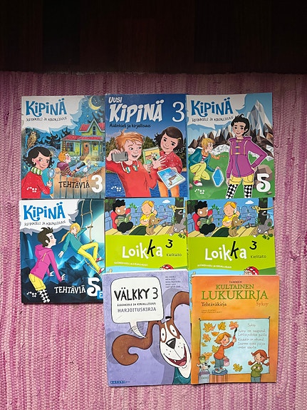 Käyttämättömiä äidinkielen oppikirjoja