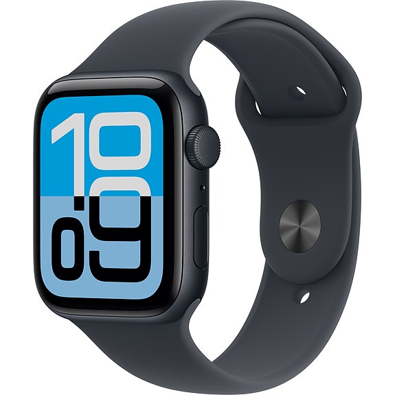 Apple Watch SE 3 (GPS 44 mm), Midnight Sport Band, M/L
