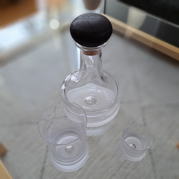 Iittala Karahvi ja juomalasit Tapio Wirkkala