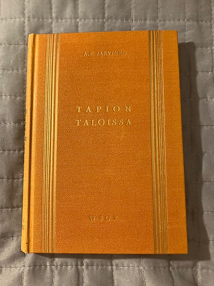 Tapion taloissa 1930