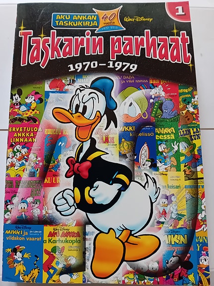 Aku Ankka Taskarin parhaat 1970–1979 kirja