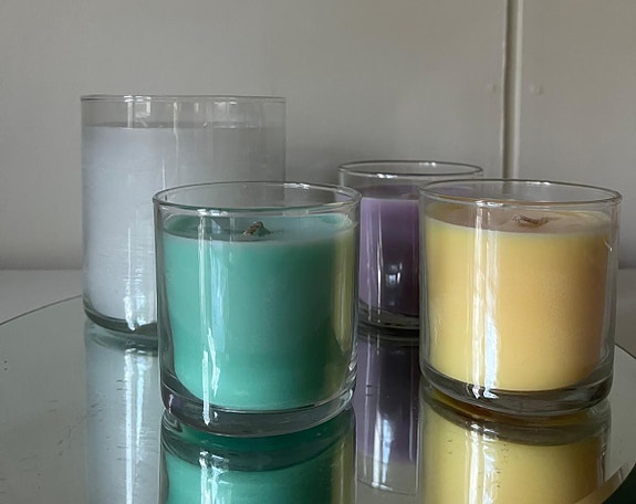 PartyLite Fresh Home -kynttiläpurkit (trio) + GloLite kynttiläpurkki VARATTU