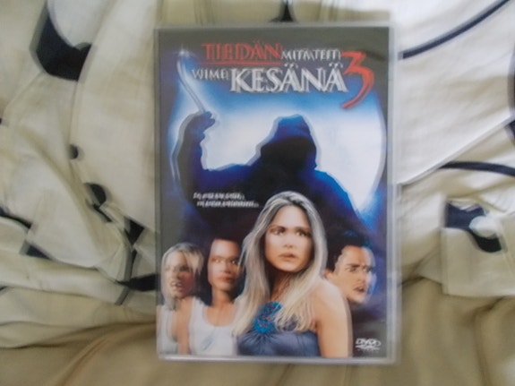 Tiedän mitä teit viime kesänä 3 DVD elokuva