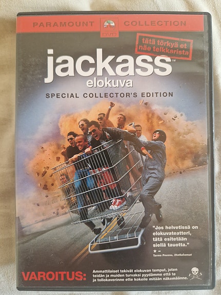 Jackass the movie dvd