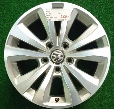 VW OEM 16″ 5×112 ET46 KR57,1 L6,5″