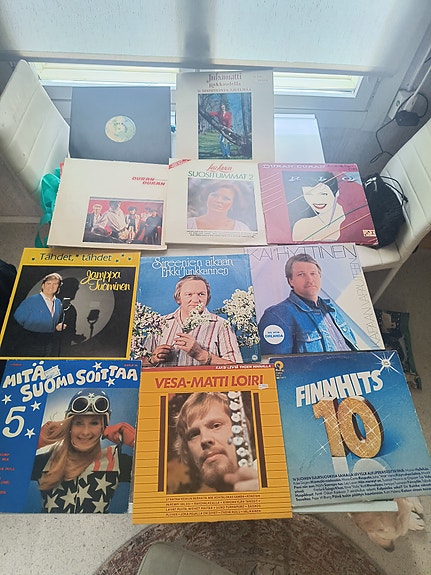 vinyylilevyjä