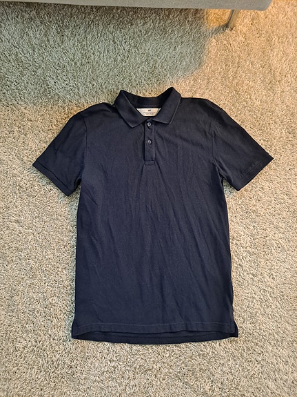 H&M poikien lyhythihainen kauluspaita 158/164cm