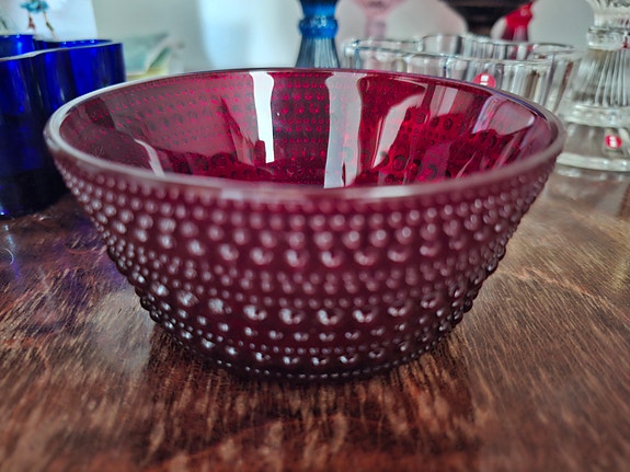 Iittala Kastehelmi punainen