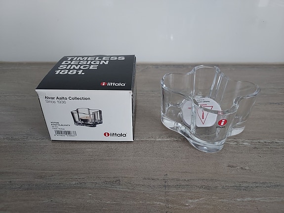 Iittala Aalto votive kynttilälyhty 55 mm, kirkas Uusi