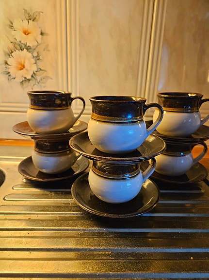 Kermansaven kahvikupit 6kpl