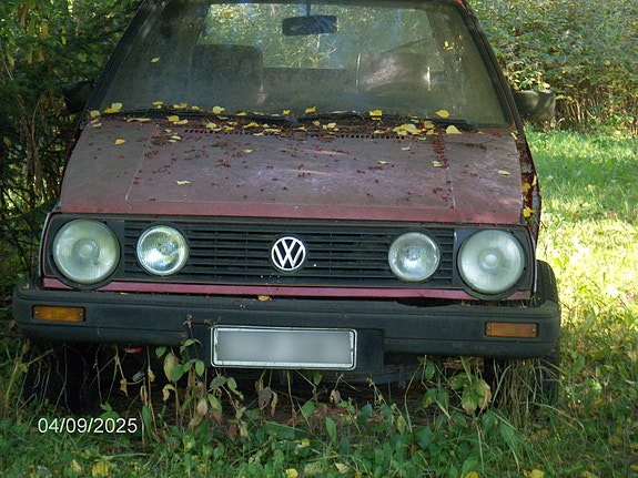 VW Golf 2 varaosia/auto