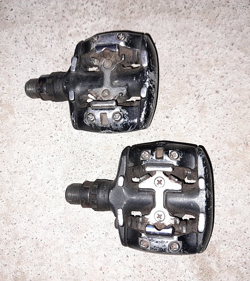 Vintage Shimano Deore XT mtb-polkimet (90's) SPD